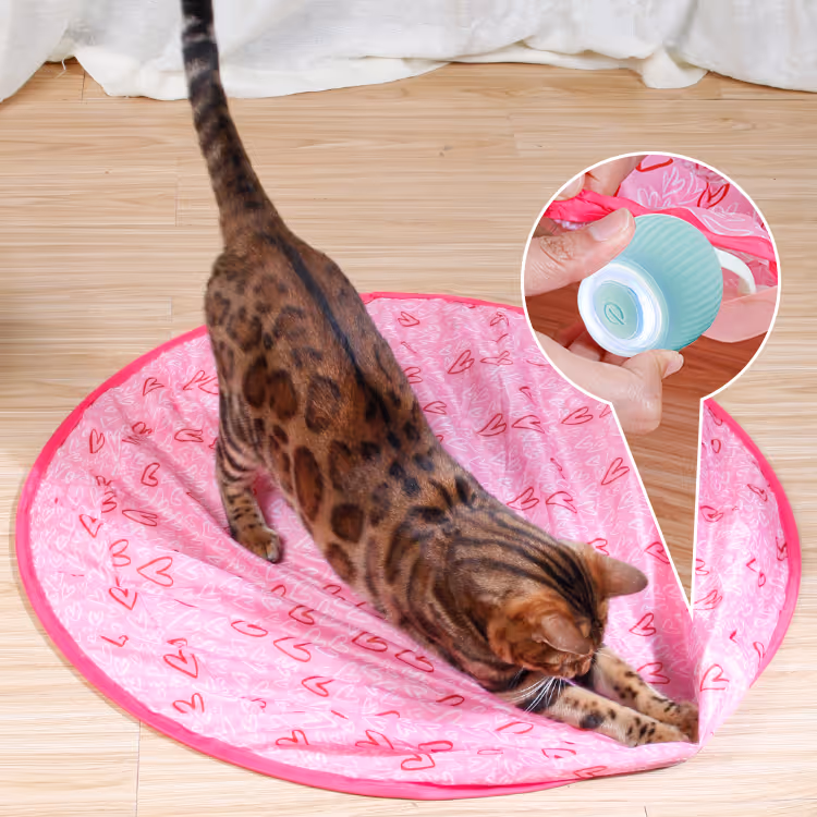 Simulated Interactive hunting cat toy